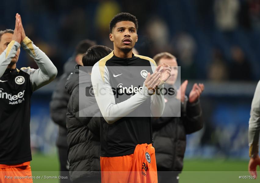 Eintracht Frankfurt, TSG 1899 Hoffenheim, 1. Bundesliga, Bundesliga, Voetball, Sport, Le Football, Germany, Futbol, Fotball, Fussball, Deutschland, DFL, DFB, Calcio, 2024/25, Saison 2024/2025 - Bild-ID: 1057525