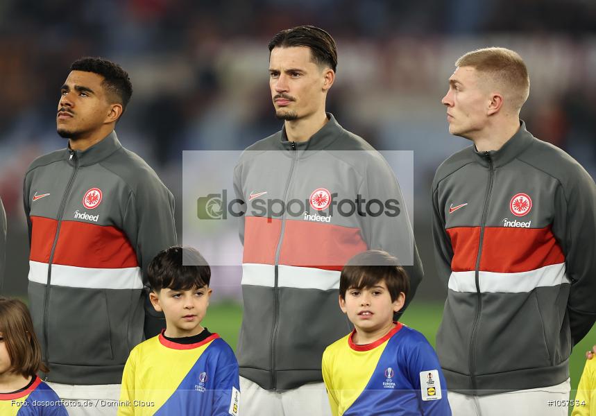 Eintracht Frankfurt, AS Roma, EL, Europa League, UEFA Europa League, UEFA, Voetball, Sport, Le Football, Germany, Futbol, Fotball, Fussball, Deutschland, DFL, DFB, Calcio, 2024/25, Saison 2024/2025 - Bild-ID: 1057534 Eintracht Frankfurt, AS Roma, EL, Europa League, UEFA Europa League, UEFA, Voetball, Sport, Le Football, Germany, Futbol, Fotball, Fussball, Deutschland, DFL, DFB, Calcio, 2024/25, Saison 2024/2025 - Bild-ID: 1057534