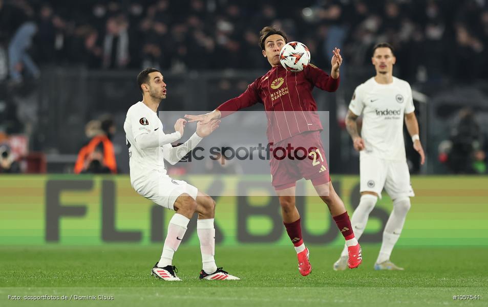 Eintracht Frankfurt, AS Roma, EL, Europa League, UEFA Europa League, UEFA, Voetball, Sport, Le Football, Germany, Futbol, Fotball, Fussball, Deutschland, DFL, DFB, Calcio, 2024/25, Saison 2024/2025 - Bild-ID: 1057541 Eintracht Frankfurt, AS Roma, EL, Europa League, UEFA Europa League, UEFA, Voetball, Sport, Le Football, Germany, Futbol, Fotball, Fussball, Deutschland, DFL, DFB, Calcio, 2024/25, Saison 2024/2025 - Bild-ID: 1057541