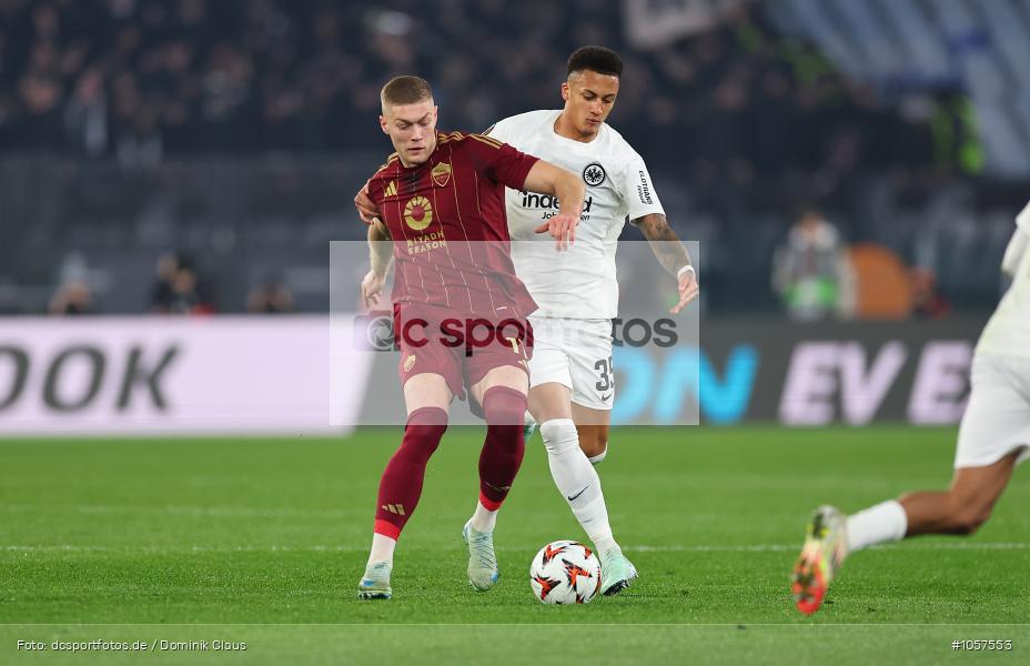 Eintracht Frankfurt, AS Roma, EL, Europa League, UEFA Europa League, UEFA, Voetball, Sport, Le Football, Germany, Futbol, Fotball, Fussball, Deutschland, DFL, DFB, Calcio, 2024/25, Saison 2024/2025 - Bild-ID: 1057553 Eintracht Frankfurt, AS Roma, EL, Europa League, UEFA Europa League, UEFA, Voetball, Sport, Le Football, Germany, Futbol, Fotball, Fussball, Deutschland, DFL, DFB, Calcio, 2024/25, Saison 2024/2025 - Bild-ID: 1057553