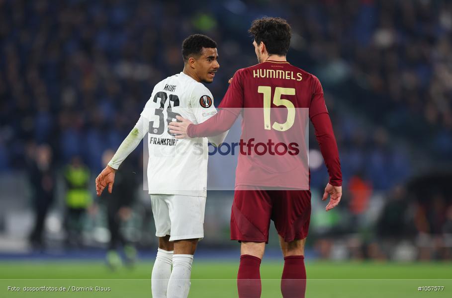 Eintracht Frankfurt, AS Roma, EL, Europa League, UEFA Europa League, UEFA, Voetball, Sport, Le Football, Germany, Futbol, Fotball, Fussball, Deutschland, DFL, DFB, Calcio, 2024/25, Saison 2024/2025 - Bild-ID: 1057577 Eintracht Frankfurt, AS Roma, EL, Europa League, UEFA Europa League, UEFA, Voetball, Sport, Le Football, Germany, Futbol, Fotball, Fussball, Deutschland, DFL, DFB, Calcio, 2024/25, Saison 2024/2025 - Bild-ID: 1057577