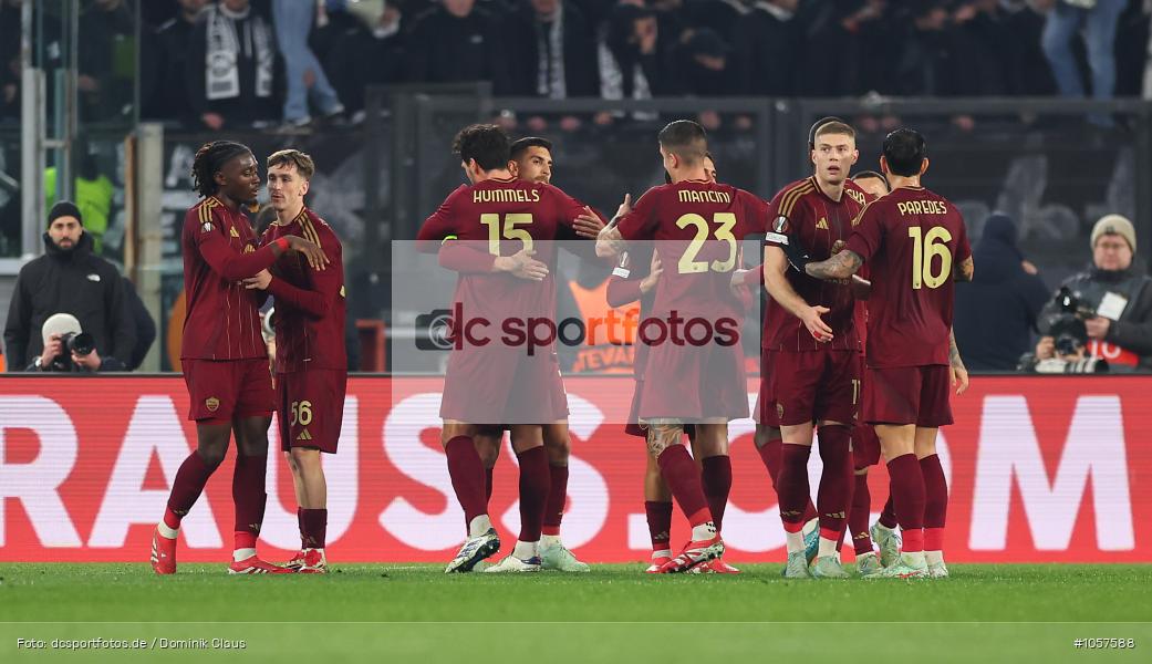 Eintracht Frankfurt, AS Roma, EL, Europa League, UEFA Europa League, UEFA, Voetball, Sport, Le Football, Germany, Futbol, Fotball, Fussball, Deutschland, DFL, DFB, Calcio, 2024/25, Saison 2024/2025 - Bild-ID: 1057588