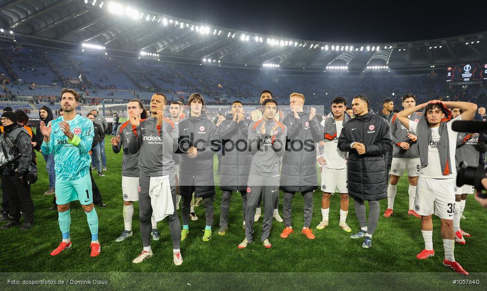 Eintracht Frankfurt, AS Roma, EL, Europa League, UEFA Europa League, UEFA, Voetball, Sport, Le Football, Germany, Futbol, Fotball, Fussball, Deutschland, DFL, DFB, Calcio, 2024/25, Saison 2024/2025 - Bild-ID: 1057640 Eintracht Frankfurt, AS Roma, EL, Europa League, UEFA Europa League, UEFA, Voetball, Sport, Le Football, Germany, Futbol, Fotball, Fussball, Deutschland, DFL, DFB, Calcio, 2024/25, Saison 2024/2025 - Bild-ID: 1057640