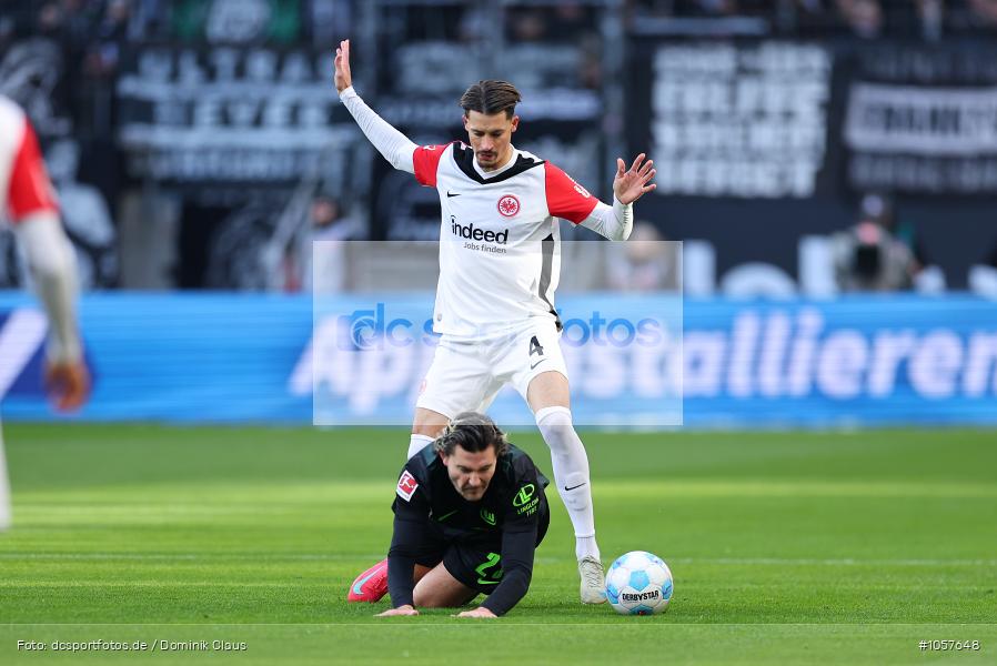 VfL Wolfsburg, Eintracht Frankfurt, Bundesliga, Voetball, Sport, Le Football, Germany, Futbol, Fotball, Fussball, Deutschland, DFL, DFB, Calcio, 2024/25, Saison 2024/2025 - Bild-ID: 1057648 VfL Wolfsburg, Eintracht Frankfurt, Bundesliga, Voetball, Sport, Le Football, Germany, Futbol, Fotball, Fussball, Deutschland, DFL, DFB, Calcio, 2024/25, Saison 2024/2025 - Bild-ID: 1057648