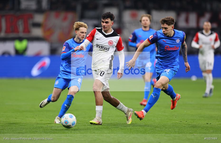 Holstein Kiel, Eintracht Frankfurt, Bundesliga, Voetball, Sport, Le Football, Germany, Futbol, Fotball, Fussball, Deutschland, DFL, DFB, Calcio, 2024/25, Saison 2024/2025 - Bild-ID: 1057989