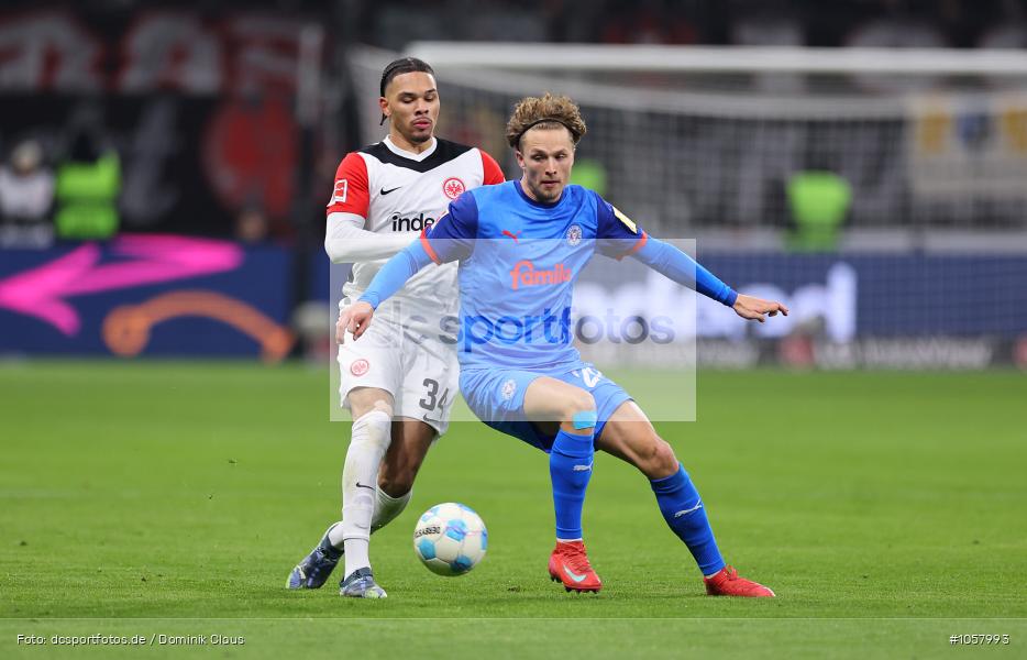 Holstein Kiel, Eintracht Frankfurt, Bundesliga, Voetball, Sport, Le Football, Germany, Futbol, Fotball, Fussball, Deutschland, DFL, DFB, Calcio, 2024/25, Saison 2024/2025 - Bild-ID: 1057993