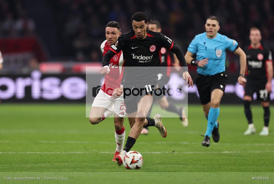 Eintracht Frankfurt, AFC Ajax Amsterdam, EL, Europa League, UEFA Europa League, UEFA, Voetball, Sport, Le Football, Germany, Futbol, Fotball, Fussball, Deutschland, DFL, DFB, Calcio, 2024/25, Saison 2024/2025 - Bild-ID: 1058356
