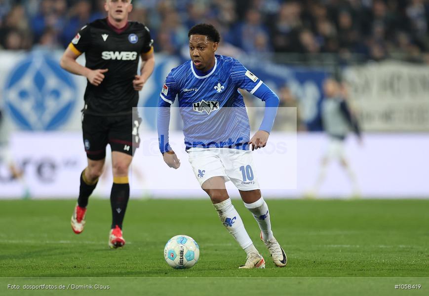 Karlsruher SC, SV Darmstadt 98, 2. Liga, 2. Bundesliga, Bundesliga, Liga, Voetball, Sport, Le Football, Germany, Futbol, Fotball, Fussball, Deutschland, DFL, DFB, Calcio, 2024/25, Saison 2024/2025 - Bild-ID: 1058419