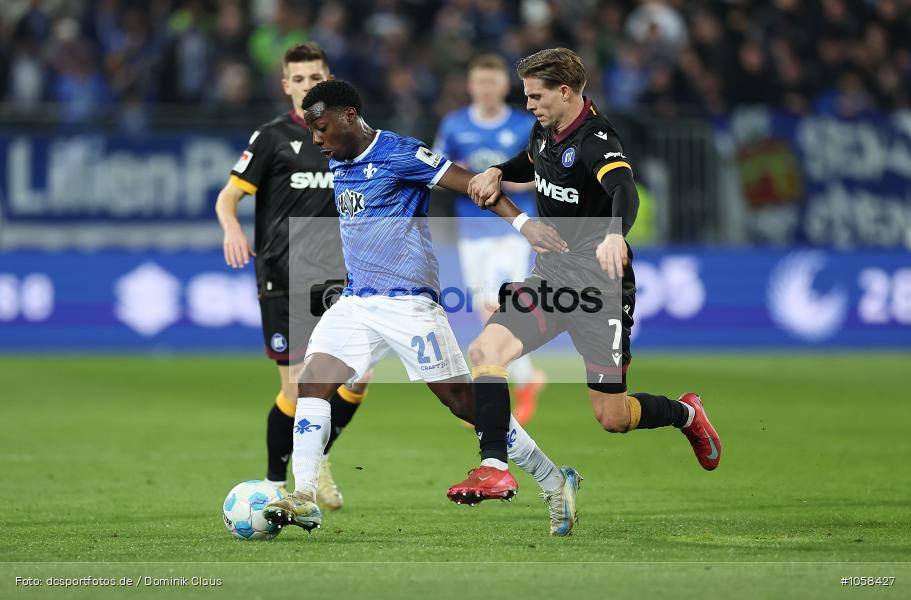 Karlsruher SC, SV Darmstadt 98, 2. Liga, 2. Bundesliga, Bundesliga, Liga, Voetball, Sport, Le Football, Germany, Futbol, Fotball, Fussball, Deutschland, DFL, DFB, Calcio, 2024/25, Saison 2024/2025 - Bild-ID: 1058427