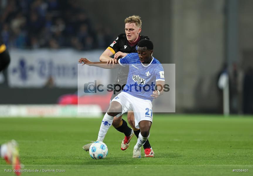 Karlsruher SC, SV Darmstadt 98, 2. Liga, 2. Bundesliga, Bundesliga, Liga, Voetball, Sport, Le Football, Germany, Futbol, Fotball, Fussball, Deutschland, DFL, DFB, Calcio, 2024/25, Saison 2024/2025 - Bild-ID: 1058431