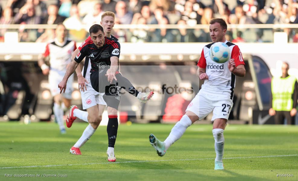1. FC Union Berlin, Eintracht Frankfurt, Bundesliga, Voetball, Sport, Le Football, Germany, Futbol, Fotball, Fussball, Deutschland, DFL, DFB, Calcio, 2024/25, Saison 2024/2025 - Bild-ID: 1058566