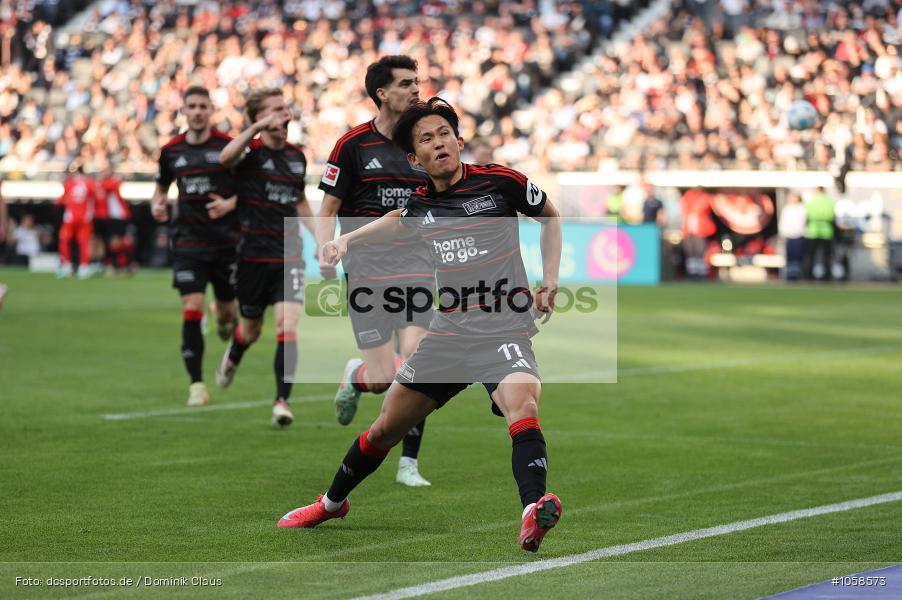 1. FC Union Berlin, Eintracht Frankfurt, Bundesliga, Voetball, Sport, Le Football, Germany, Futbol, Fotball, Fussball, Deutschland, DFL, DFB, Calcio, 2024/25, Saison 2024/2025 - Bild-ID: 1058573