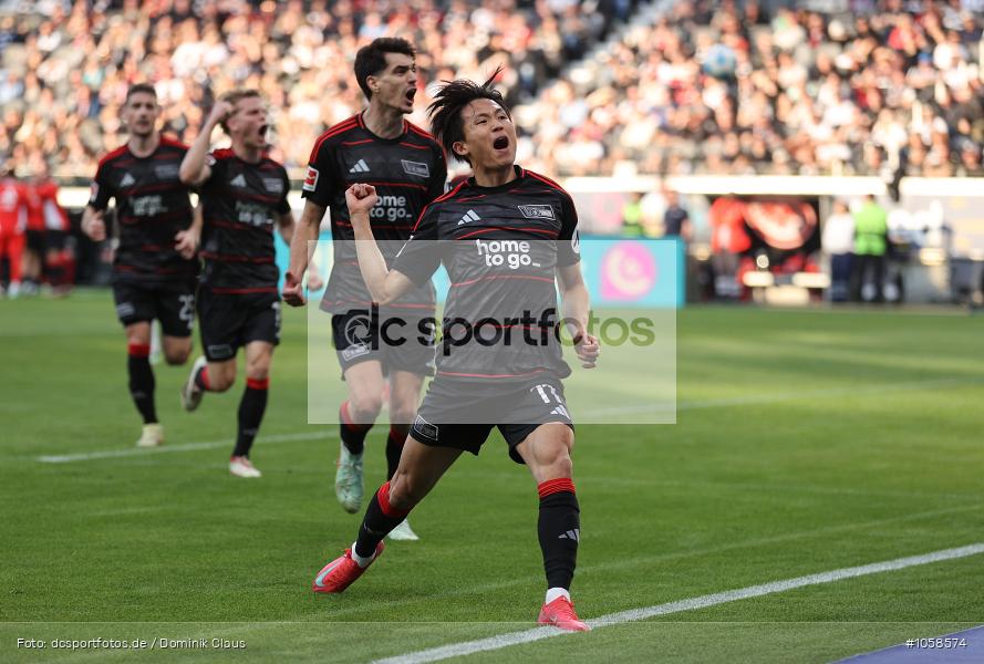 1. FC Union Berlin, Eintracht Frankfurt, Bundesliga, Voetball, Sport, Le Football, Germany, Futbol, Fotball, Fussball, Deutschland, DFL, DFB, Calcio, 2024/25, Saison 2024/2025 - Bild-ID: 1058574