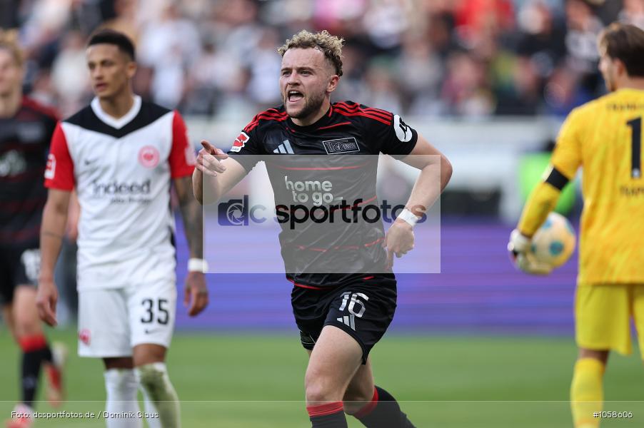 1. FC Union Berlin, Eintracht Frankfurt, Bundesliga, Voetball, Sport, Le Football, Germany, Futbol, Fotball, Fussball, Deutschland, DFL, DFB, Calcio, 2024/25, Saison 2024/2025 - Bild-ID: 1058606