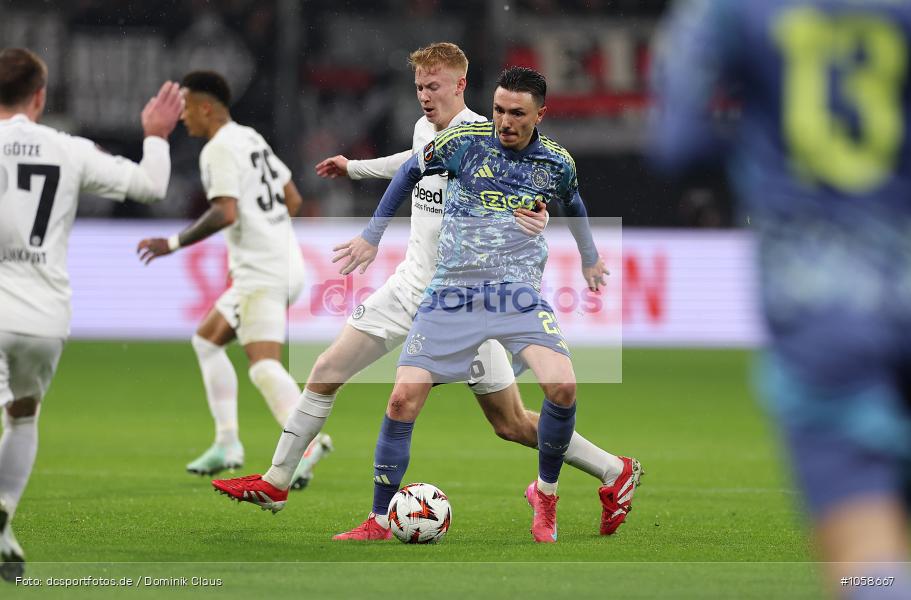Ajax AFC Amsterdam, Eintracht Frankfurt, EL, Europa League, UEFA Europa League, UEFA, Voetball, Sport, Le Football, Germany, Futbol, Fotball, Fussball, Deutschland, DFL, DFB, Calcio, 2024/25, Saison 2024/2025 - Bild-ID: 1058667 Ajax AFC Amsterdam, Eintracht Frankfurt, EL, Europa League, UEFA Europa League, UEFA, Voetball, Sport, Le Football, Germany, Futbol, Fotball, Fussball, Deutschland, DFL, DFB, Calcio, 2024/25, Saison 2024/2025 - Bild-ID: 1058667