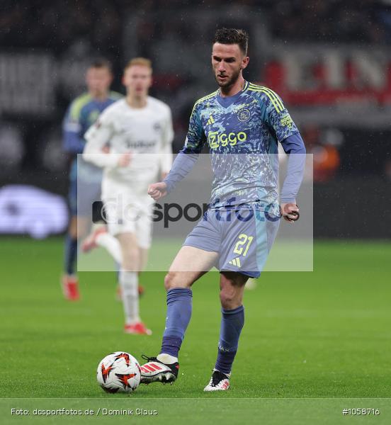 Ajax AFC Amsterdam, Eintracht Frankfurt, EL, Europa League, UEFA Europa League, UEFA, Voetball, Sport, Le Football, Germany, Futbol, Fotball, Fussball, Deutschland, DFL, DFB, Calcio, 2024/25, Saison 2024/2025 - Bild-ID: 1058716