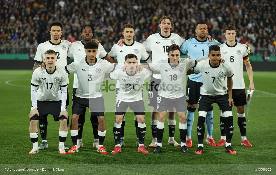 Spanien U21, Deutschland U21, U21, Freundschaftsspiel, UEFA, Voetball, Sport, Le Football, Germany, Futbol, Fotball, Fussball, Deutschland, DFL, DFB, Calcio, 2024/25, Saison 2024/2025 - Bild-ID: 1058802