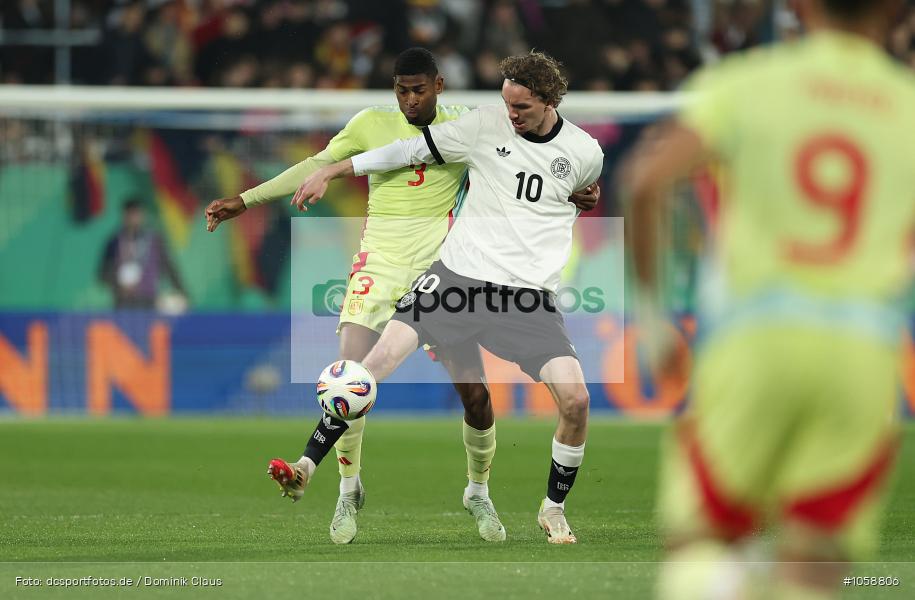Spanien U21, Deutschland U21, U21, Freundschaftsspiel, UEFA, Voetball, Sport, Le Football, Germany, Futbol, Fotball, Fussball, Deutschland, DFL, DFB, Calcio, 2024/25, Saison 2024/2025 - Bild-ID: 1058806