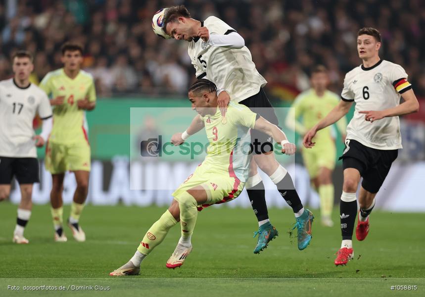 Spanien U21, Deutschland U21, U21, Freundschaftsspiel, UEFA, Voetball, Sport, Le Football, Germany, Futbol, Fotball, Fussball, Deutschland, DFL, DFB, Calcio, 2024/25, Saison 2024/2025 - Bild-ID: 1058815