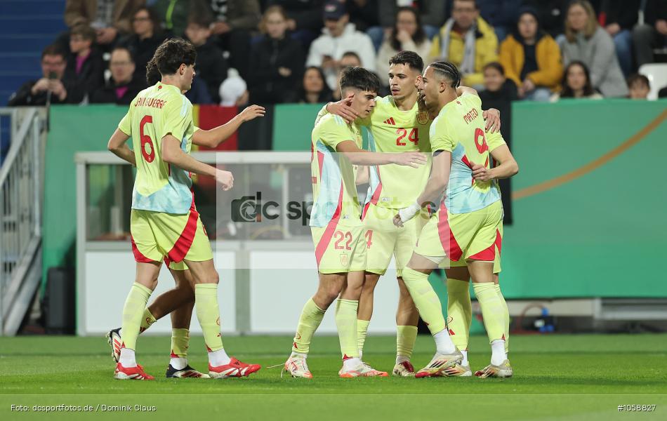 Spanien U21, Deutschland U21, U21, Freundschaftsspiel, UEFA, Voetball, Sport, Le Football, Germany, Futbol, Fotball, Fussball, Deutschland, DFL, DFB, Calcio, 2024/25, Saison 2024/2025 - Bild-ID: 1058827