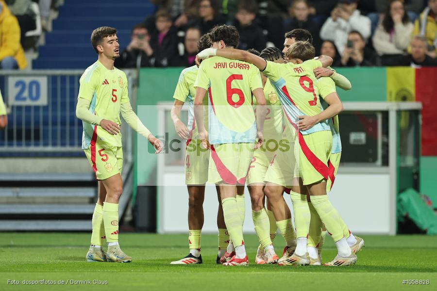 Spanien U21, Deutschland U21, U21, Freundschaftsspiel, UEFA, Voetball, Sport, Le Football, Germany, Futbol, Fotball, Fussball, Deutschland, DFL, DFB, Calcio, 2024/25, Saison 2024/2025 - Bild-ID: 1058828