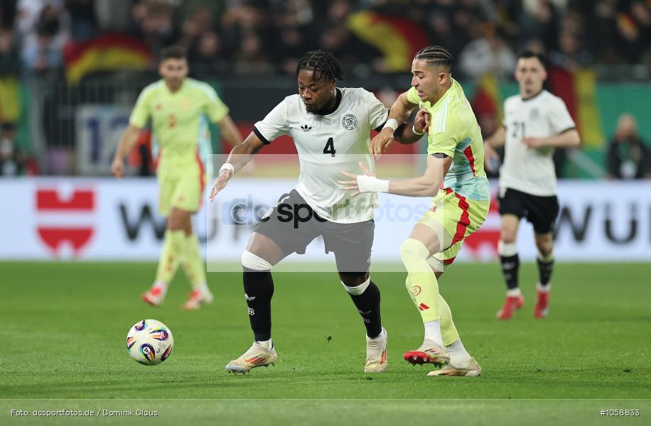 Spanien U21, Deutschland U21, U21, Freundschaftsspiel, UEFA, Voetball, Sport, Le Football, Germany, Futbol, Fotball, Fussball, Deutschland, DFL, DFB, Calcio, 2024/25, Saison 2024/2025 - Bild-ID: 1058833