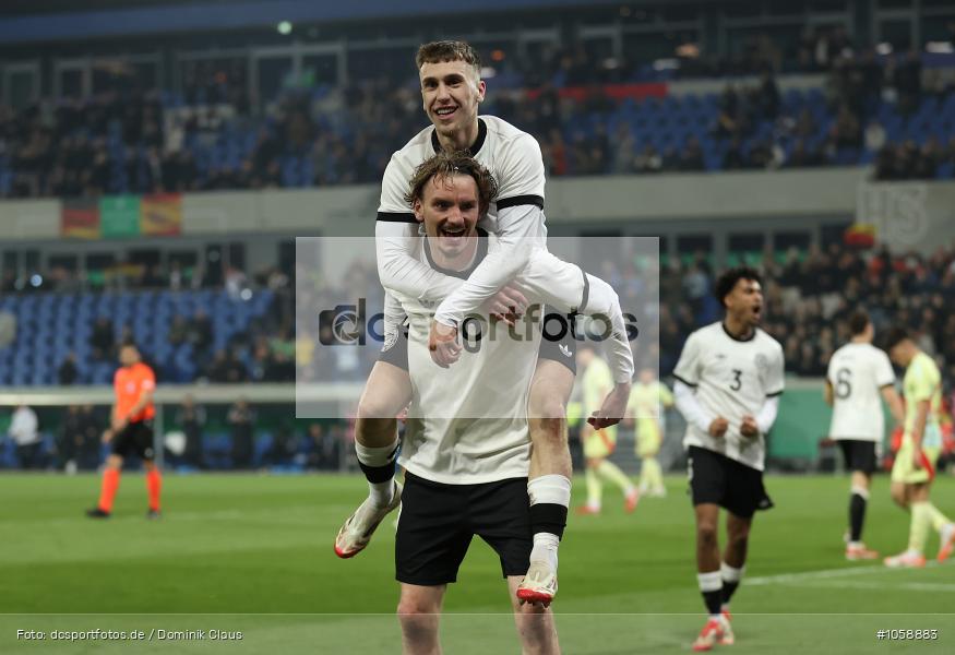 Spanien U21, Deutschland U21, U21, Freundschaftsspiel, UEFA, Voetball, Sport, Le Football, Germany, Futbol, Fotball, Fussball, Deutschland, DFL, DFB, Calcio, 2024/25, Saison 2024/2025 - Bild-ID: 1058883