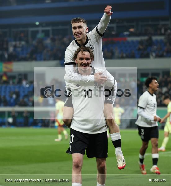 Spanien U21, Deutschland U21, U21, Freundschaftsspiel, UEFA, Voetball, Sport, Le Football, Germany, Futbol, Fotball, Fussball, Deutschland, DFL, DFB, Calcio, 2024/25, Saison 2024/2025 - Bild-ID: 1058886