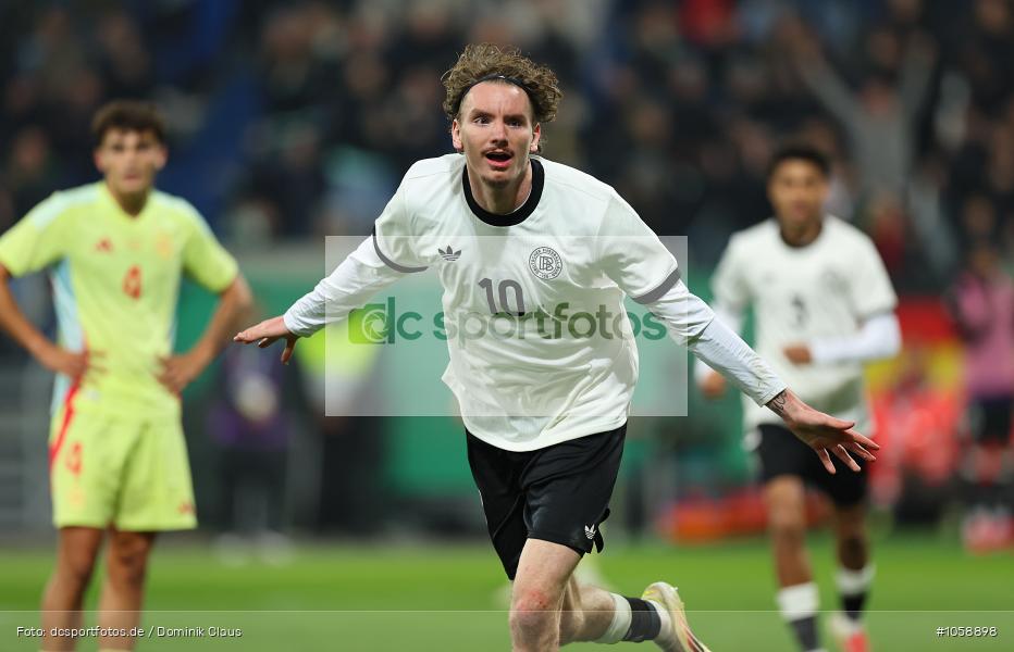 Spanien U21, Deutschland U21, U21, Freundschaftsspiel, UEFA, Voetball, Sport, Le Football, Germany, Futbol, Fotball, Fussball, Deutschland, DFL, DFB, Calcio, 2024/25, Saison 2024/2025 - Bild-ID: 1058898