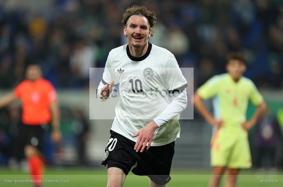 Spanien U21, Deutschland U21, U21, Freundschaftsspiel, UEFA, Voetball, Sport, Le Football, Germany, Futbol, Fotball, Fussball, Deutschland, DFL, DFB, Calcio, 2024/25, Saison 2024/2025 - Bild-ID: 1058904