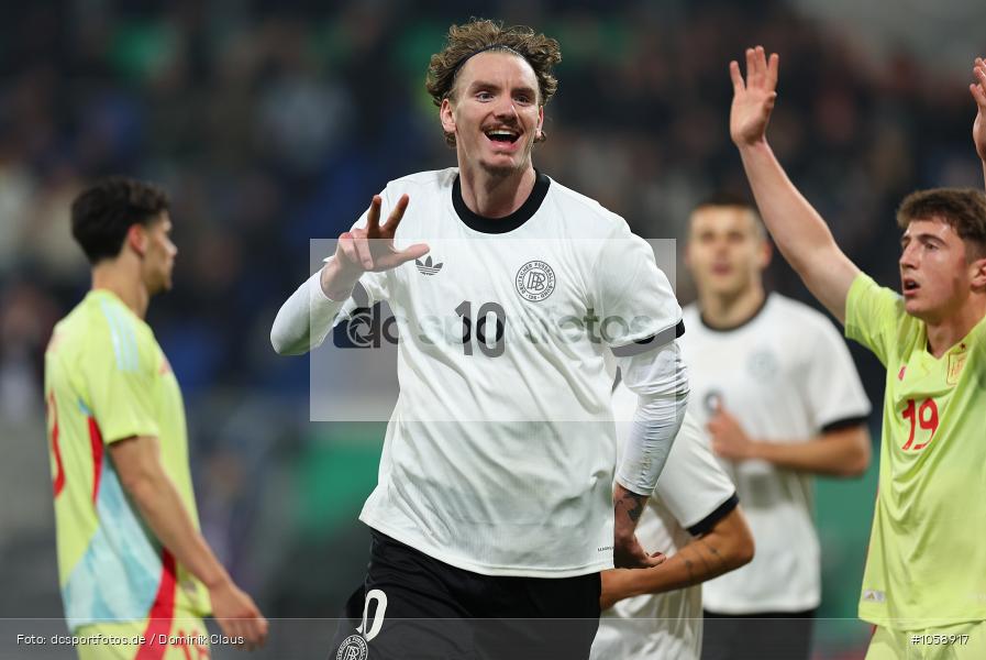 Spanien U21, Deutschland U21, U21, Freundschaftsspiel, UEFA, Voetball, Sport, Le Football, Germany, Futbol, Fotball, Fussball, Deutschland, DFL, DFB, Calcio, 2024/25, Saison 2024/2025 - Bild-ID: 1058917