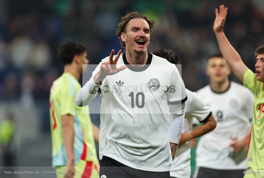 Spanien U21, Deutschland U21, U21, Freundschaftsspiel, UEFA, Voetball, Sport, Le Football, Germany, Futbol, Fotball, Fussball, Deutschland, DFL, DFB, Calcio, 2024/25, Saison 2024/2025 - Bild-ID: 1058918