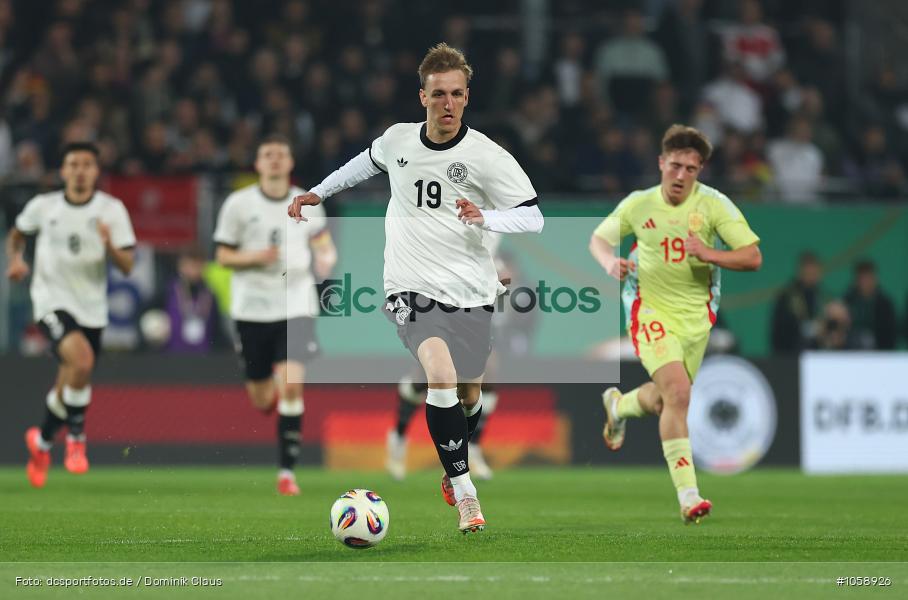 Spanien U21, Deutschland U21, U21, Freundschaftsspiel, UEFA, Voetball, Sport, Le Football, Germany, Futbol, Fotball, Fussball, Deutschland, DFL, DFB, Calcio, 2024/25, Saison 2024/2025 - Bild-ID: 1058926