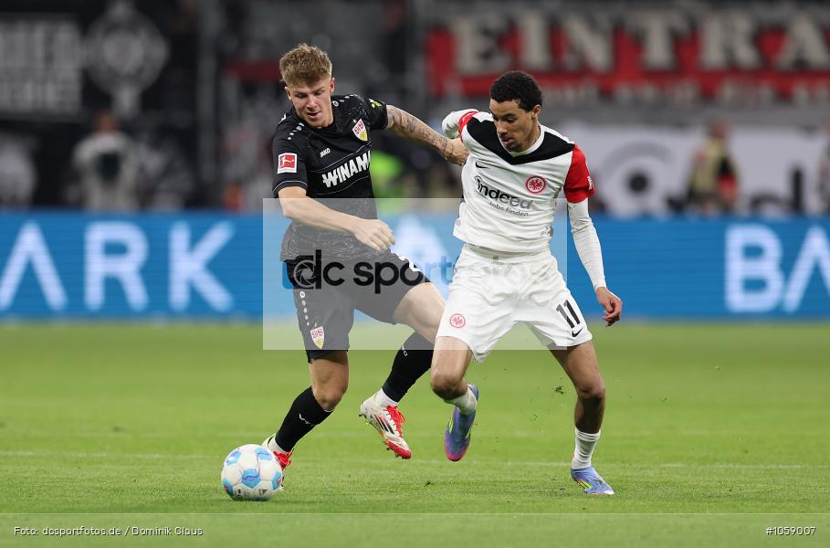 VfB Stuttgart, Eintracht Frankfurt, Bundesliga, Voetball, Sport, Le Football, Germany, Futbol, Fotball, Fussball, Deutschland, DFL, DFB, Calcio, 2024/25, Saison 2024/2025 - Bild-ID: 1059007 VfB Stuttgart, Eintracht Frankfurt, Bundesliga, Voetball, Sport, Le Football, Germany, Futbol, Fotball, Fussball, Deutschland, DFL, DFB, Calcio, 2024/25, Saison 2024/2025 - Bild-ID: 1059007