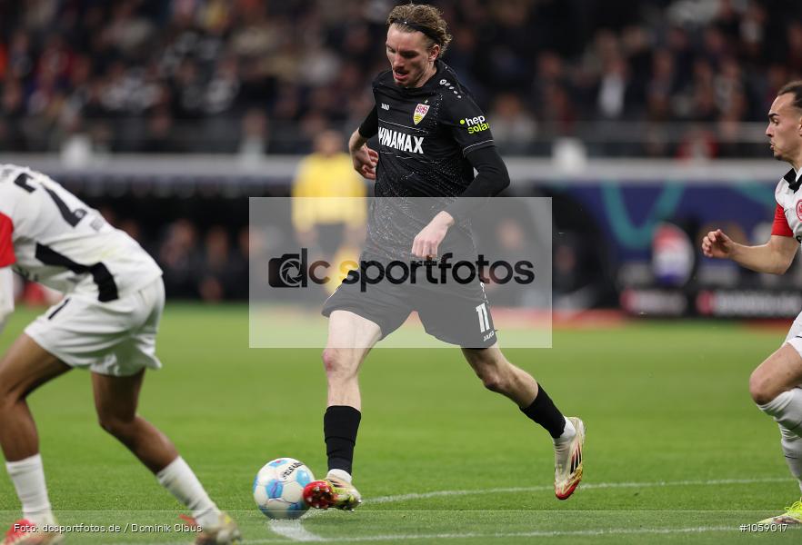 VfB Stuttgart, Eintracht Frankfurt, Bundesliga, Voetball, Sport, Le Football, Germany, Futbol, Fotball, Fussball, Deutschland, DFL, DFB, Calcio, 2024/25, Saison 2024/2025 - Bild-ID: 1059017 VfB Stuttgart, Eintracht Frankfurt, Bundesliga, Voetball, Sport, Le Football, Germany, Futbol, Fotball, Fussball, Deutschland, DFL, DFB, Calcio, 2024/25, Saison 2024/2025 - Bild-ID: 1059017