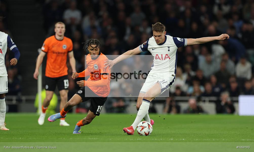 Eintracht Frankfurt, Tottenham Hotspur, EL, Europa League, UEFA Europa League, UEFA, Voetball, Sport, Le Football, Germany, Futbol, Fotball, Fussball, Deutschland, DFL, DFB, Calcio, 2024/25, Saison 2024/2025 - Bild-ID: 1059190 Eintracht Frankfurt, Tottenham Hotspur, EL, Europa League, UEFA Europa League, UEFA, Voetball, Sport, Le Football, Germany, Futbol, Fotball, Fussball, Deutschland, DFL, DFB, Calcio, 2024/25, Saison 2024/2025 - Bild-ID: 1059190