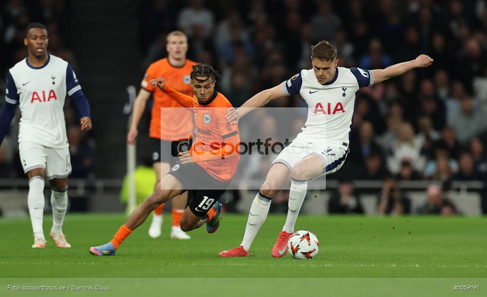 Eintracht Frankfurt, Tottenham Hotspur, EL, Europa League, UEFA Europa League, UEFA, Voetball, Sport, Le Football, Germany, Futbol, Fotball, Fussball, Deutschland, DFL, DFB, Calcio, 2024/25, Saison 2024/2025 - Bild-ID: 1059191 Eintracht Frankfurt, Tottenham Hotspur, EL, Europa League, UEFA Europa League, UEFA, Voetball, Sport, Le Football, Germany, Futbol, Fotball, Fussball, Deutschland, DFL, DFB, Calcio, 2024/25, Saison 2024/2025 - Bild-ID: 1059191