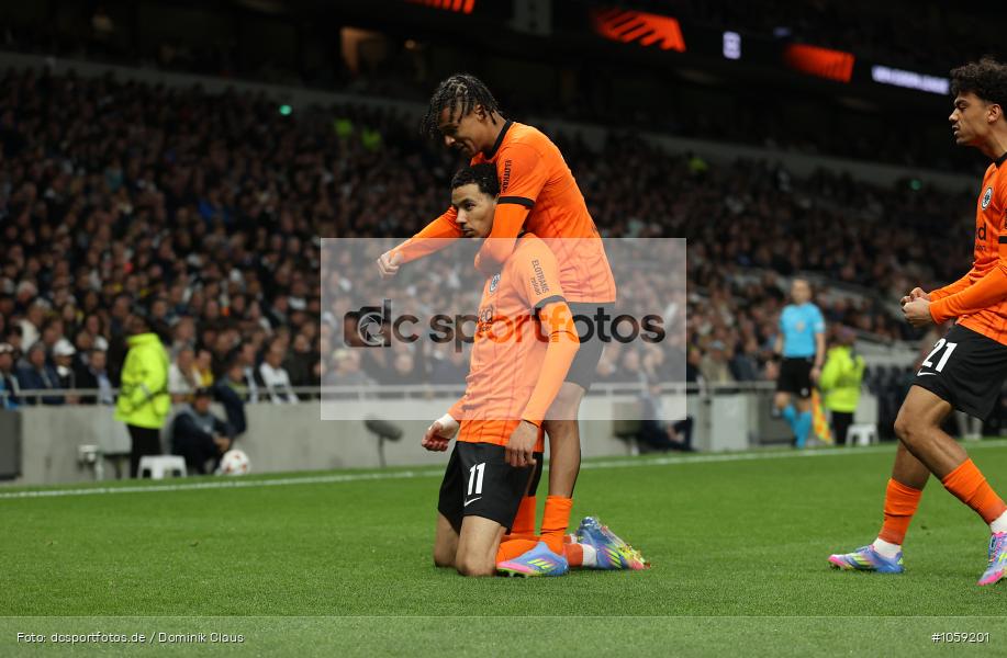 Eintracht Frankfurt, Tottenham Hotspur, EL, Europa League, UEFA Europa League, UEFA, Voetball, Sport, Le Football, Germany, Futbol, Fotball, Fussball, Deutschland, DFL, DFB, Calcio, 2024/25, Saison 2024/2025 - Bild-ID: 1059201 Eintracht Frankfurt, Tottenham Hotspur, EL, Europa League, UEFA Europa League, UEFA, Voetball, Sport, Le Football, Germany, Futbol, Fotball, Fussball, Deutschland, DFL, DFB, Calcio, 2024/25, Saison 2024/2025 - Bild-ID: 1059201