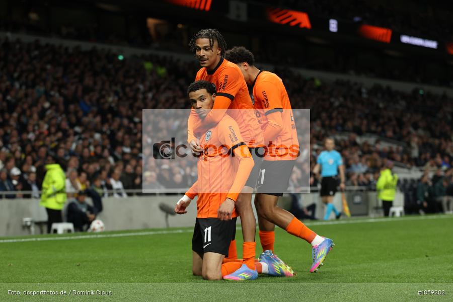 Eintracht Frankfurt, Tottenham Hotspur, EL, Europa League, UEFA Europa League, UEFA, Voetball, Sport, Le Football, Germany, Futbol, Fotball, Fussball, Deutschland, DFL, DFB, Calcio, 2024/25, Saison 2024/2025 - Bild-ID: 1059202