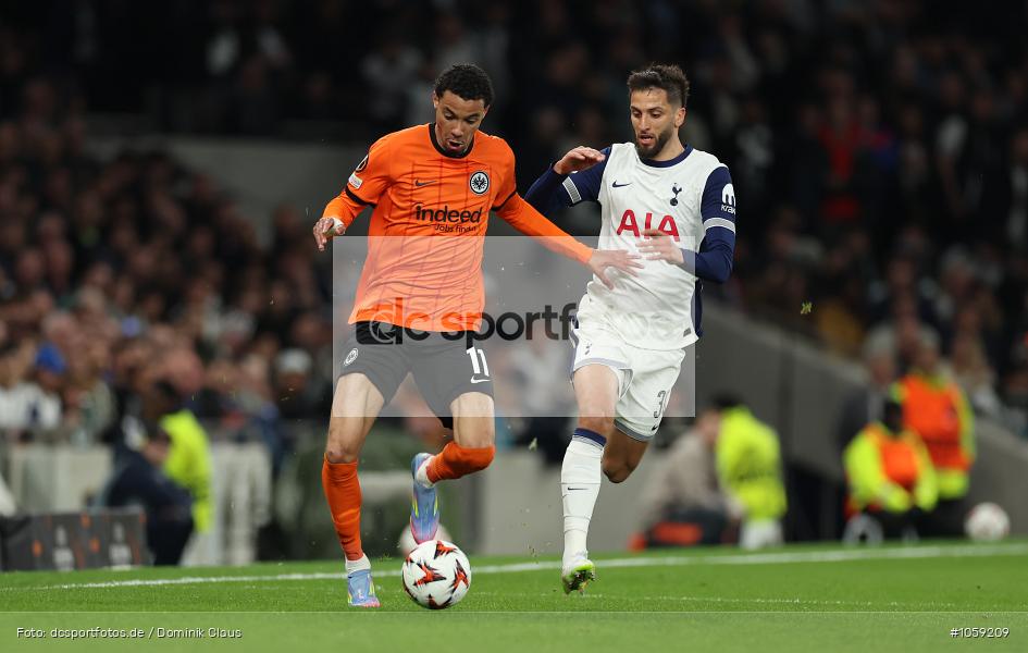 Eintracht Frankfurt, Tottenham Hotspur, EL, Europa League, UEFA Europa League, UEFA, Voetball, Sport, Le Football, Germany, Futbol, Fotball, Fussball, Deutschland, DFL, DFB, Calcio, 2024/25, Saison 2024/2025 - Bild-ID: 1059209 Eintracht Frankfurt, Tottenham Hotspur, EL, Europa League, UEFA Europa League, UEFA, Voetball, Sport, Le Football, Germany, Futbol, Fotball, Fussball, Deutschland, DFL, DFB, Calcio, 2024/25, Saison 2024/2025 - Bild-ID: 1059209