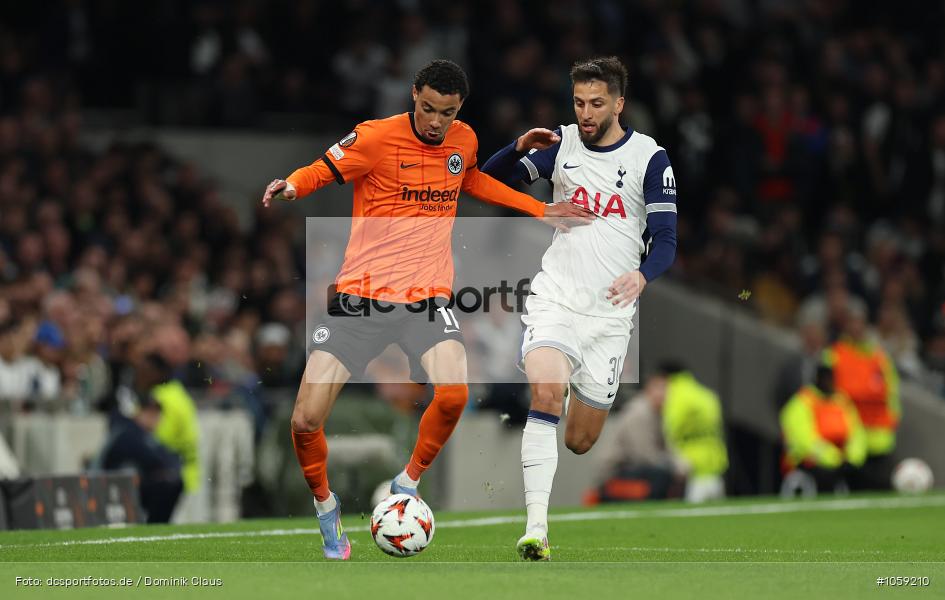 Eintracht Frankfurt, Tottenham Hotspur, EL, Europa League, UEFA Europa League, UEFA, Voetball, Sport, Le Football, Germany, Futbol, Fotball, Fussball, Deutschland, DFL, DFB, Calcio, 2024/25, Saison 2024/2025 - Bild-ID: 1059210 Eintracht Frankfurt, Tottenham Hotspur, EL, Europa League, UEFA Europa League, UEFA, Voetball, Sport, Le Football, Germany, Futbol, Fotball, Fussball, Deutschland, DFL, DFB, Calcio, 2024/25, Saison 2024/2025 - Bild-ID: 1059210