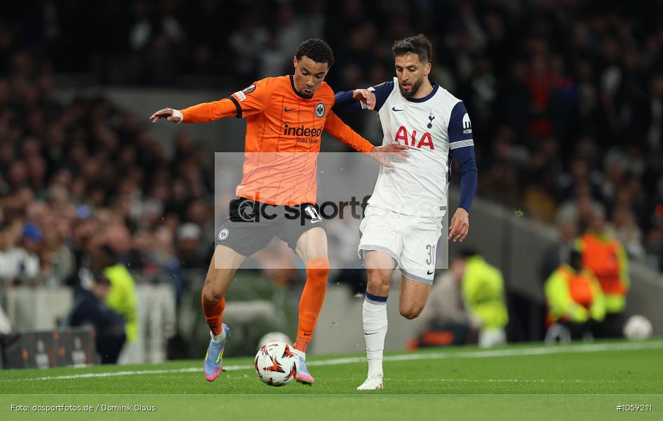 Eintracht Frankfurt, Tottenham Hotspur, EL, Europa League, UEFA Europa League, UEFA, Voetball, Sport, Le Football, Germany, Futbol, Fotball, Fussball, Deutschland, DFL, DFB, Calcio, 2024/25, Saison 2024/2025 - Bild-ID: 1059211 Eintracht Frankfurt, Tottenham Hotspur, EL, Europa League, UEFA Europa League, UEFA, Voetball, Sport, Le Football, Germany, Futbol, Fotball, Fussball, Deutschland, DFL, DFB, Calcio, 2024/25, Saison 2024/2025 - Bild-ID: 1059211