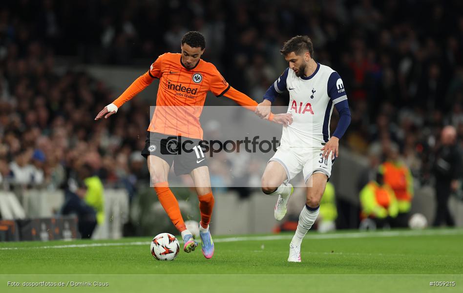 Eintracht Frankfurt, Tottenham Hotspur, EL, Europa League, UEFA Europa League, UEFA, Voetball, Sport, Le Football, Germany, Futbol, Fotball, Fussball, Deutschland, DFL, DFB, Calcio, 2024/25, Saison 2024/2025 - Bild-ID: 1059215 Eintracht Frankfurt, Tottenham Hotspur, EL, Europa League, UEFA Europa League, UEFA, Voetball, Sport, Le Football, Germany, Futbol, Fotball, Fussball, Deutschland, DFL, DFB, Calcio, 2024/25, Saison 2024/2025 - Bild-ID: 1059215