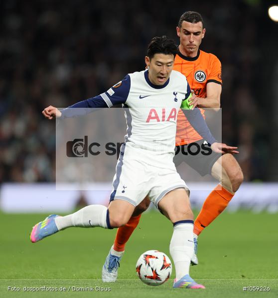 Eintracht Frankfurt, Tottenham Hotspur, EL, Europa League, UEFA Europa League, UEFA, Voetball, Sport, Le Football, Germany, Futbol, Fotball, Fussball, Deutschland, DFL, DFB, Calcio, 2024/25, Saison 2024/2025 - Bild-ID: 1059226