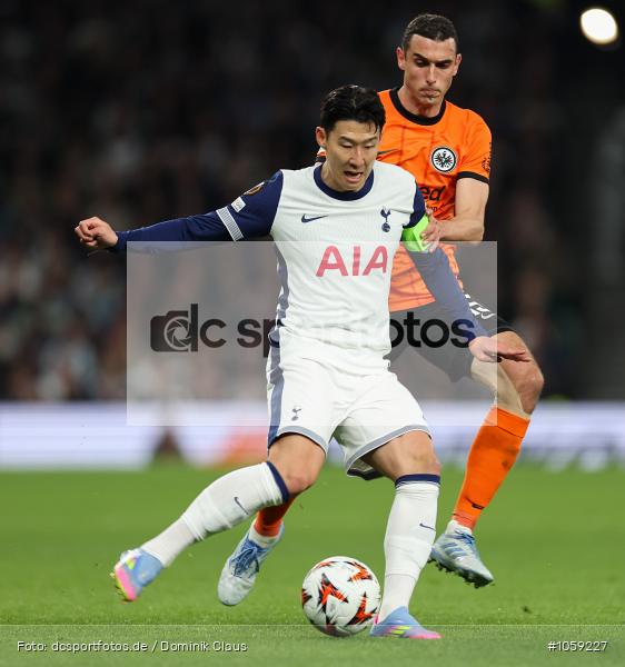 Eintracht Frankfurt, Tottenham Hotspur, EL, Europa League, UEFA Europa League, UEFA, Voetball, Sport, Le Football, Germany, Futbol, Fotball, Fussball, Deutschland, DFL, DFB, Calcio, 2024/25, Saison 2024/2025 - Bild-ID: 1059227 Eintracht Frankfurt, Tottenham Hotspur, EL, Europa League, UEFA Europa League, UEFA, Voetball, Sport, Le Football, Germany, Futbol, Fotball, Fussball, Deutschland, DFL, DFB, Calcio, 2024/25, Saison 2024/2025 - Bild-ID: 1059227