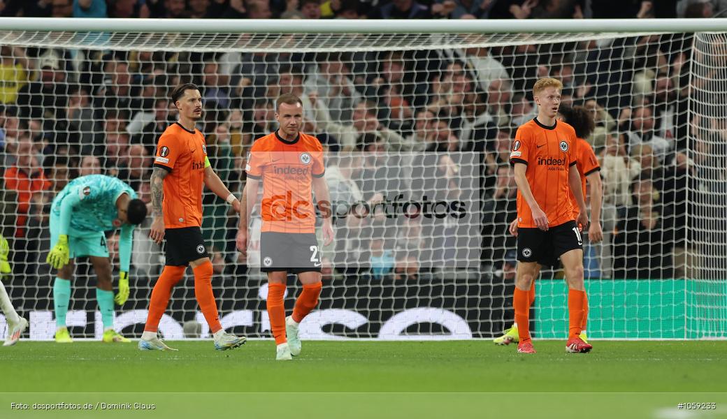 Eintracht Frankfurt, Tottenham Hotspur, EL, Europa League, UEFA Europa League, UEFA, Voetball, Sport, Le Football, Germany, Futbol, Fotball, Fussball, Deutschland, DFL, DFB, Calcio, 2024/25, Saison 2024/2025 - Bild-ID: 1059233 Eintracht Frankfurt, Tottenham Hotspur, EL, Europa League, UEFA Europa League, UEFA, Voetball, Sport, Le Football, Germany, Futbol, Fotball, Fussball, Deutschland, DFL, DFB, Calcio, 2024/25, Saison 2024/2025 - Bild-ID: 1059233
