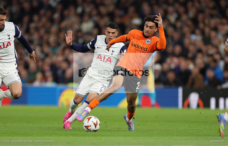 Eintracht Frankfurt, Tottenham Hotspur, EL, Europa League, UEFA Europa League, UEFA, Voetball, Sport, Le Football, Germany, Futbol, Fotball, Fussball, Deutschland, DFL, DFB, Calcio, 2024/25, Saison 2024/2025 - Bild-ID: 1059242 Eintracht Frankfurt, Tottenham Hotspur, EL, Europa League, UEFA Europa League, UEFA, Voetball, Sport, Le Football, Germany, Futbol, Fotball, Fussball, Deutschland, DFL, DFB, Calcio, 2024/25, Saison 2024/2025 - Bild-ID: 1059242