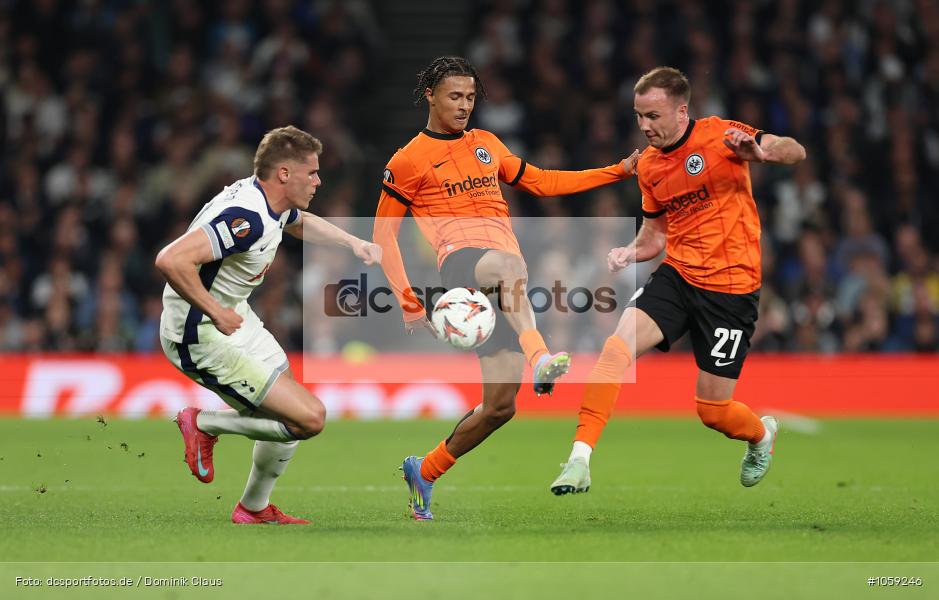 Eintracht Frankfurt, Tottenham Hotspur, EL, Europa League, UEFA Europa League, UEFA, Voetball, Sport, Le Football, Germany, Futbol, Fotball, Fussball, Deutschland, DFL, DFB, Calcio, 2024/25, Saison 2024/2025 - Bild-ID: 1059246