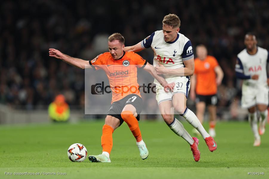 Eintracht Frankfurt, Tottenham Hotspur, EL, Europa League, UEFA Europa League, UEFA, Voetball, Sport, Le Football, Germany, Futbol, Fotball, Fussball, Deutschland, DFL, DFB, Calcio, 2024/25, Saison 2024/2025 - Bild-ID: 1059248 Eintracht Frankfurt, Tottenham Hotspur, EL, Europa League, UEFA Europa League, UEFA, Voetball, Sport, Le Football, Germany, Futbol, Fotball, Fussball, Deutschland, DFL, DFB, Calcio, 2024/25, Saison 2024/2025 - Bild-ID: 1059248