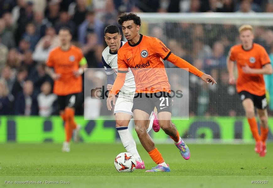 Eintracht Frankfurt, Tottenham Hotspur, EL, Europa League, UEFA Europa League, UEFA, Voetball, Sport, Le Football, Germany, Futbol, Fotball, Fussball, Deutschland, DFL, DFB, Calcio, 2024/25, Saison 2024/2025 - Bild-ID: 1059257 Eintracht Frankfurt, Tottenham Hotspur, EL, Europa League, UEFA Europa League, UEFA, Voetball, Sport, Le Football, Germany, Futbol, Fotball, Fussball, Deutschland, DFL, DFB, Calcio, 2024/25, Saison 2024/2025 - Bild-ID: 1059257